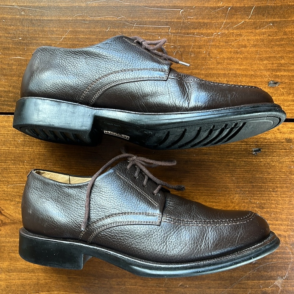 Sandro Moscoloni Vineyard Brown Split Toe Oxfords… - image 5